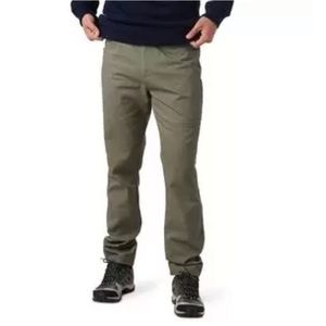 NWT Backcountry Coville pant in Dusty Olive green, 34 waist